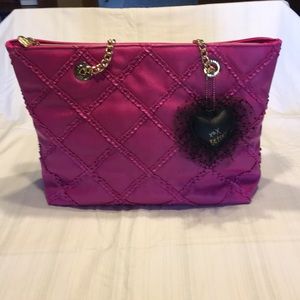 Betsey Johnson - Pink With gold hardware. Like New